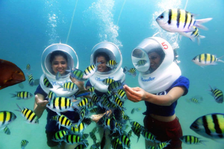 Sea Walk at North Bay Island main view