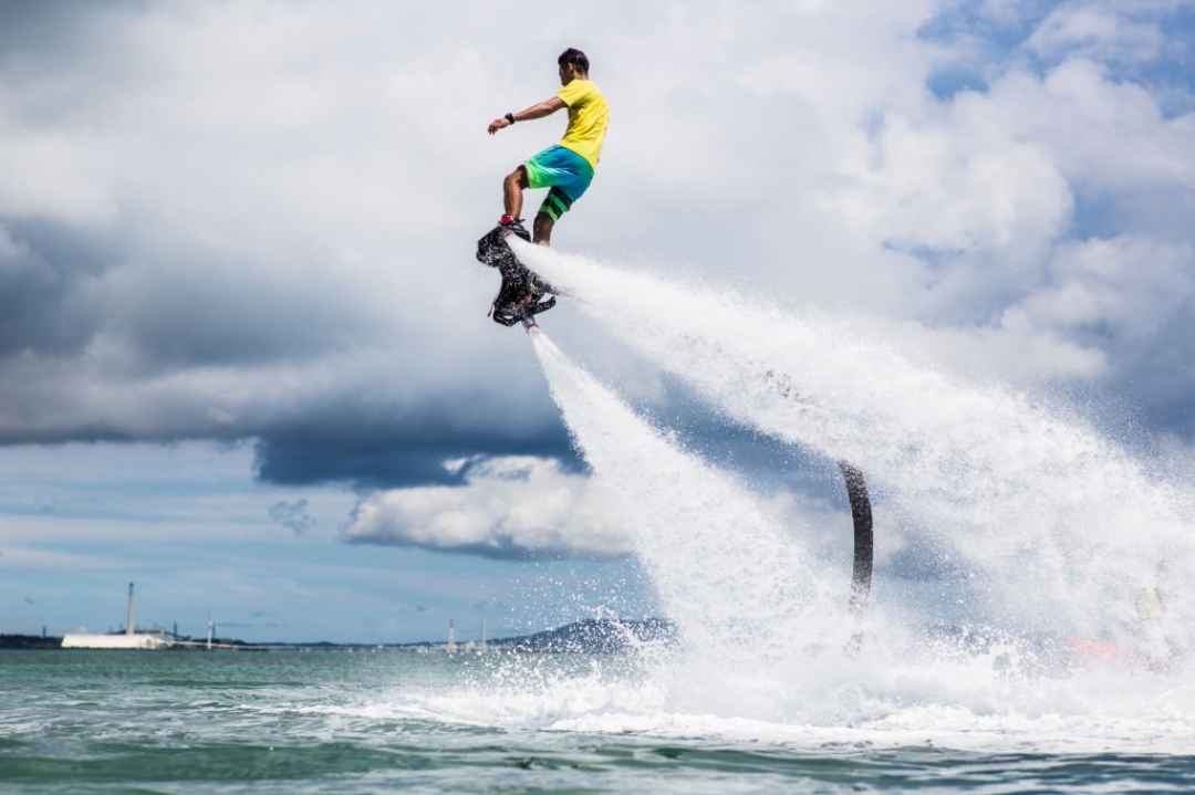 Flyboarding at Havelock