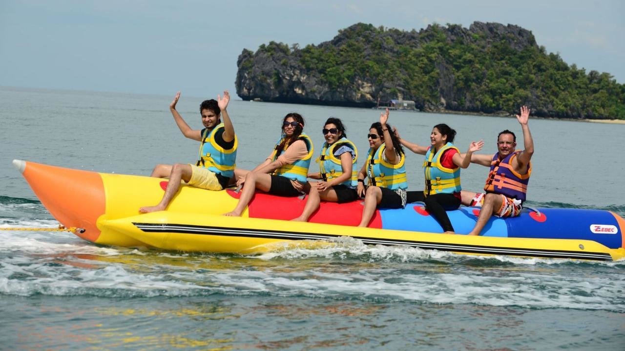 Banana Ride at Havelock